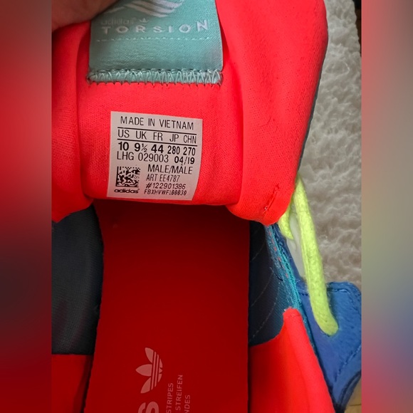 Adidas ZX Torsion Silhouette Sneakers - Picture 7 of 8